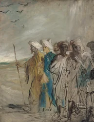 Grupo de árabes ou José, vendido por seus irmãos